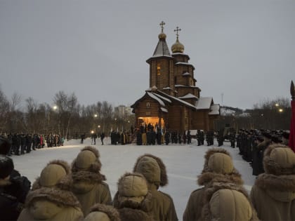 Главная икона ВМФ России прибыла в Североморск