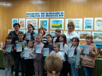 Награждение  победителей III городской выставки-конкурса ДПТ «Пройдусь по Заполярью»,  посвященной Году наставника и педагога в России