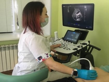 Уже более 850 исследований выполнено на новом аппарате УЗИ в Мурманской городской детской поликлинике №1