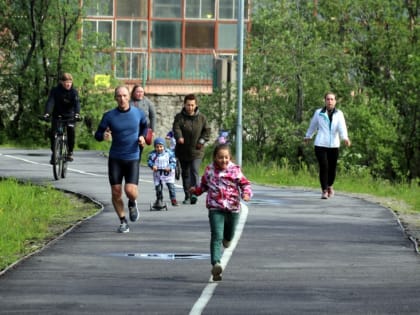 Аллее спорта Североморска - 5 лет