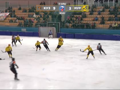 Хоккеисты «Мурмана» проиграли «Кузбассу»