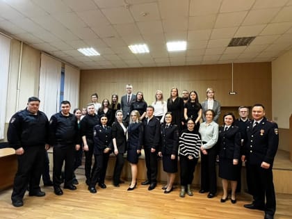 Поздравление сотрудников полиции в Мурманске