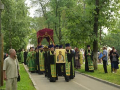 Митрополит Митрофан принял участие в праздновании Собора Вологодских святых и перенесении мощей святого праведного Александра Вологодского (Баданина)