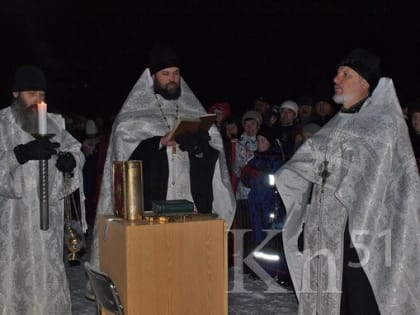 Православные  мончегорцы смогу окунуться в купель на озере Лумболка