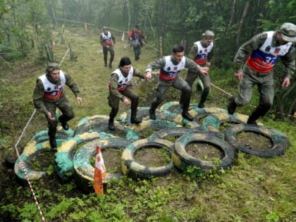 Север – родина смелых: в парке «Патриот» Северного флота состоялась гонка по пересечённой местности с препятствиями «Герои Севера - Заполярный рубеж»