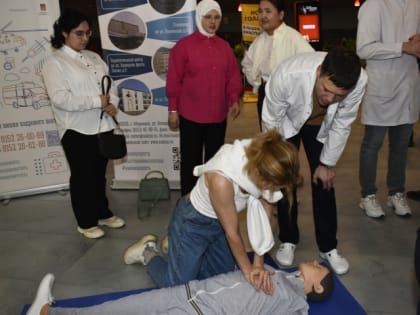 Во Всемирный день первой помощи более 50 северян получили необходимые навыки по оказанию первой помощи