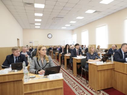 Состоялось очередное заседание областной Думы