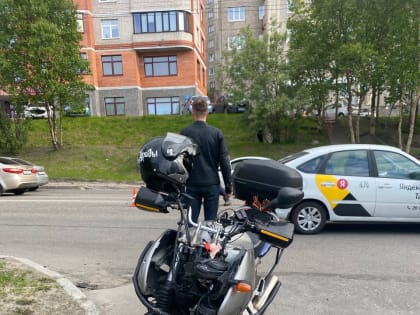 На проспекте Ленина ДТП: Kia столкнулась с мотоциклом