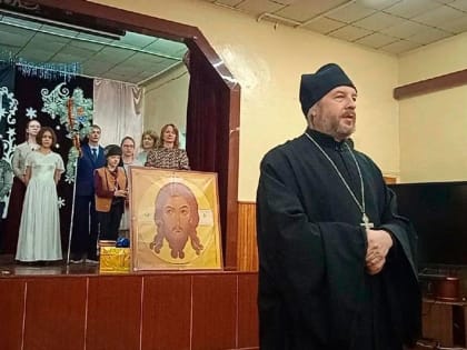 Рождественское представление в военном госпитале