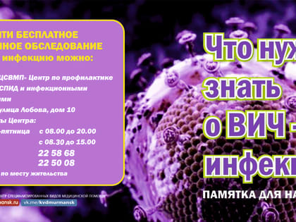 «Об этом должен знать каждый – СТОП ВИЧ/СПИД»