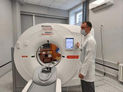 В Мурманском областном клиническом многопрофильном центре установлен современный компьютерный томограф