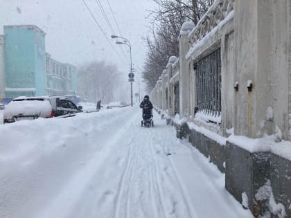 Обильный снегопад с умеренным ветром ожидаются в Мурманской области