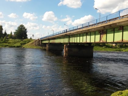 Движение по мосту через реку Шуя в Беломорском районе будут перекрывать на 20 минут