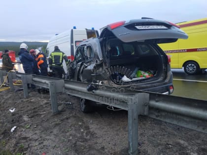 По дороге в Шонгуй — серьезная авария