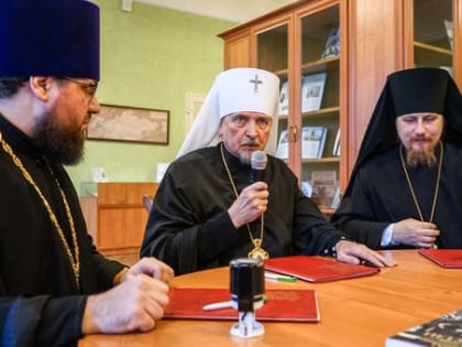 Мурманская епархия заключила соглашение с Вологодской духовной семинарией