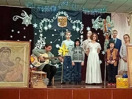 В военном госпитале Мурманска прошёл рождественский спектакль