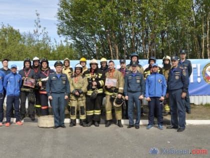 В Мурманске прошли  тестовые соревнования по «Пожарной тяге»