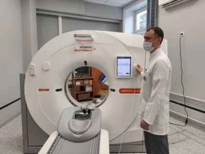 В Мурманском областном клиническом многопрофильном центре установлен современный компьютерный томограф