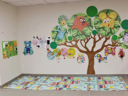 Капитальный ремонт завершился в детской поликлинике Кандалакшской ЦРБ