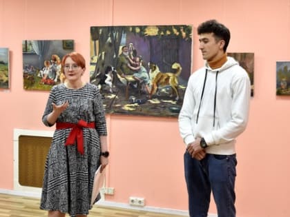 В Выставочном зале Мурманска открылась выставка Джуманазара Чориева "Любовь к жизни"