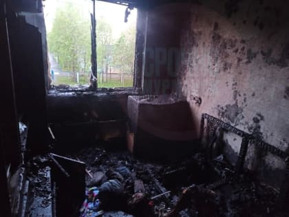 В горевшей квартире в Апатитах погиб мужчина