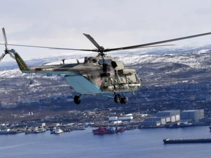 Авиатренировка Парада Победы над Мурманском попала на видео