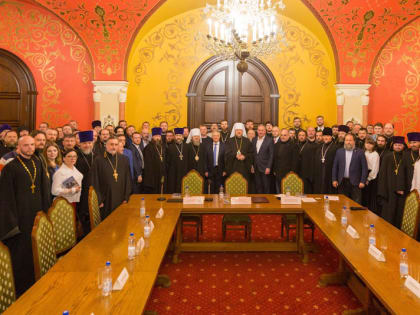 Митрополит Митрофан возглавил работу направления «Православие и спорт» в рамках XXXI Рождественских чтений в Москве