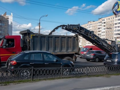 В Мурманске активно идут работы  по обновлению  дорог