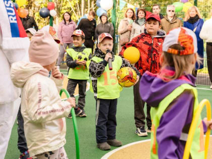 В мурманском детском саду открылась новая инклюзивная площадка