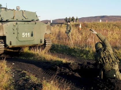 В Мурманской области  боевые офицеры тренируют мобилизованных