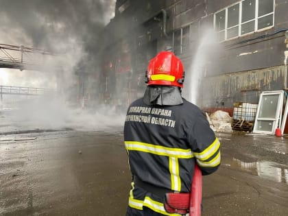 Пожар на промплощадке в Мончегорске ликвидирован