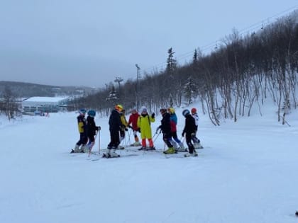В Кировске соревновались горнолыжники