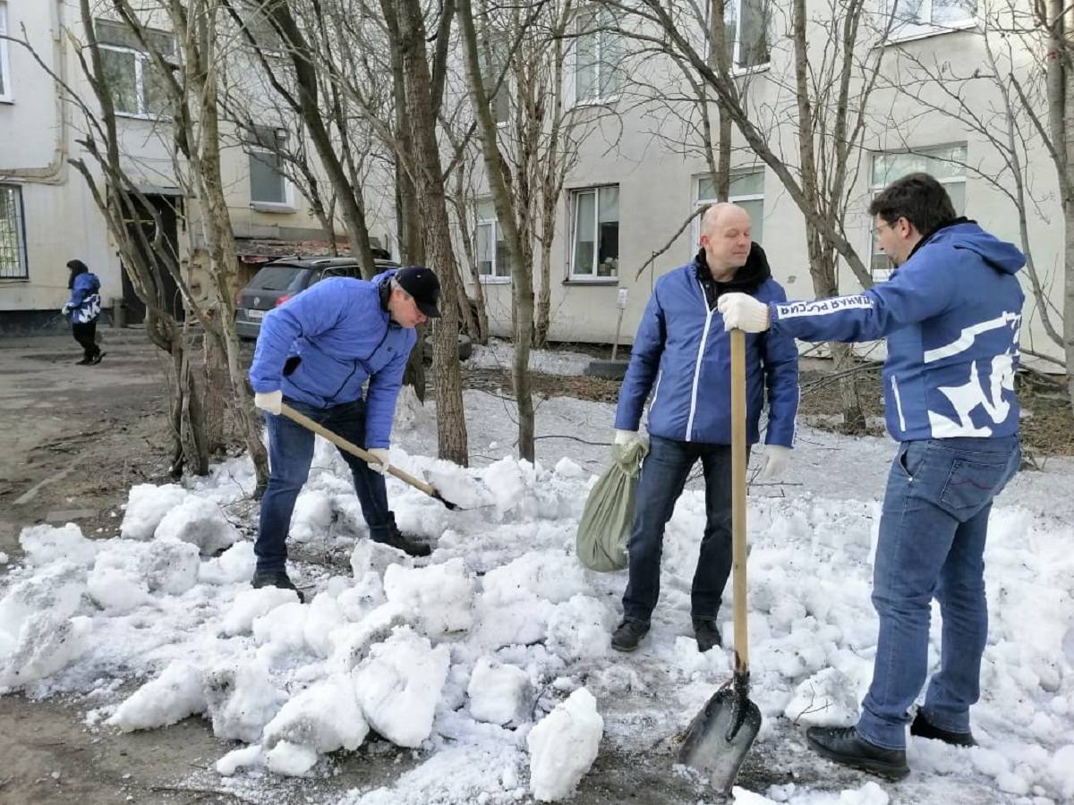 Субботник единая россия