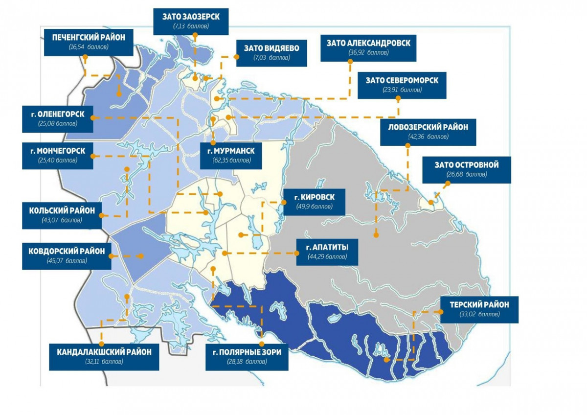 Городская карта поддержки мурманск