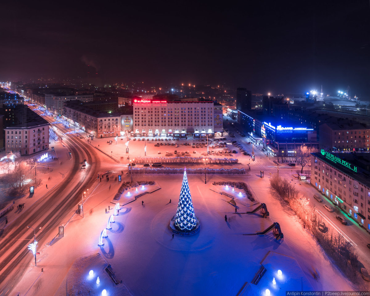 площадь пять углов мурманск