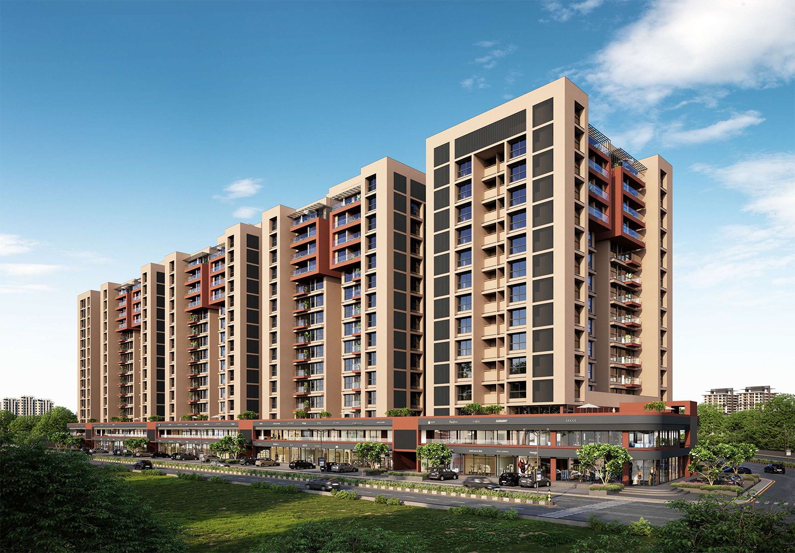 Meras Corp Azzaro, Jagatpur, Ahmedabad