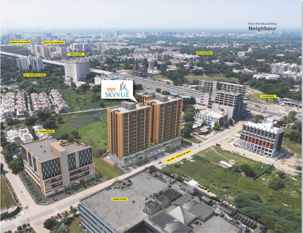 Rudram Skyvue, Gota, Ahmedabad