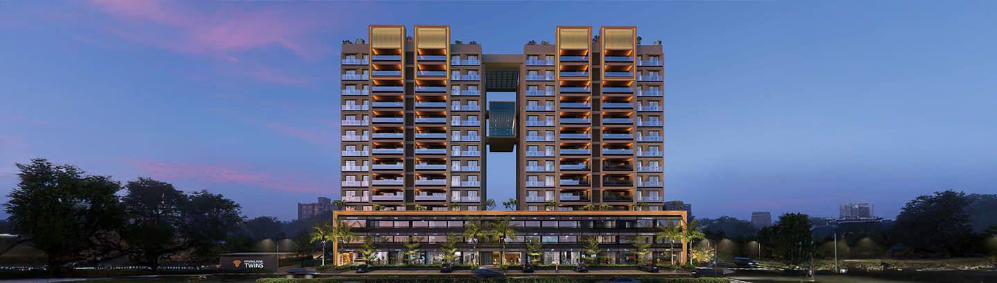 Rudra Parklane Twins, PDPU Road, Gandhinagar