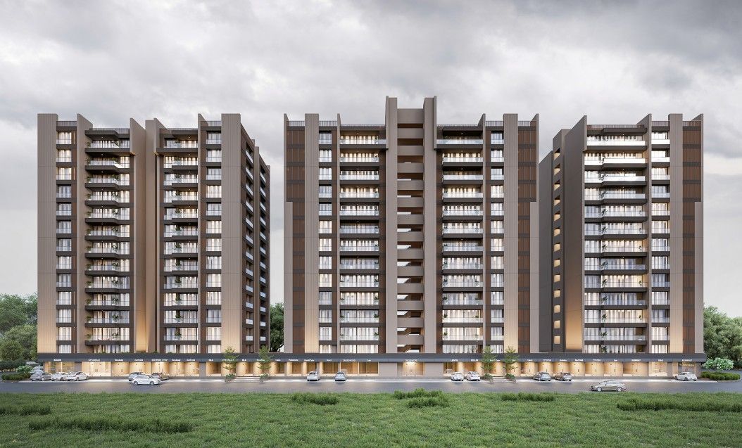 Status Sky Clad, Sargasan, Gandhinagar