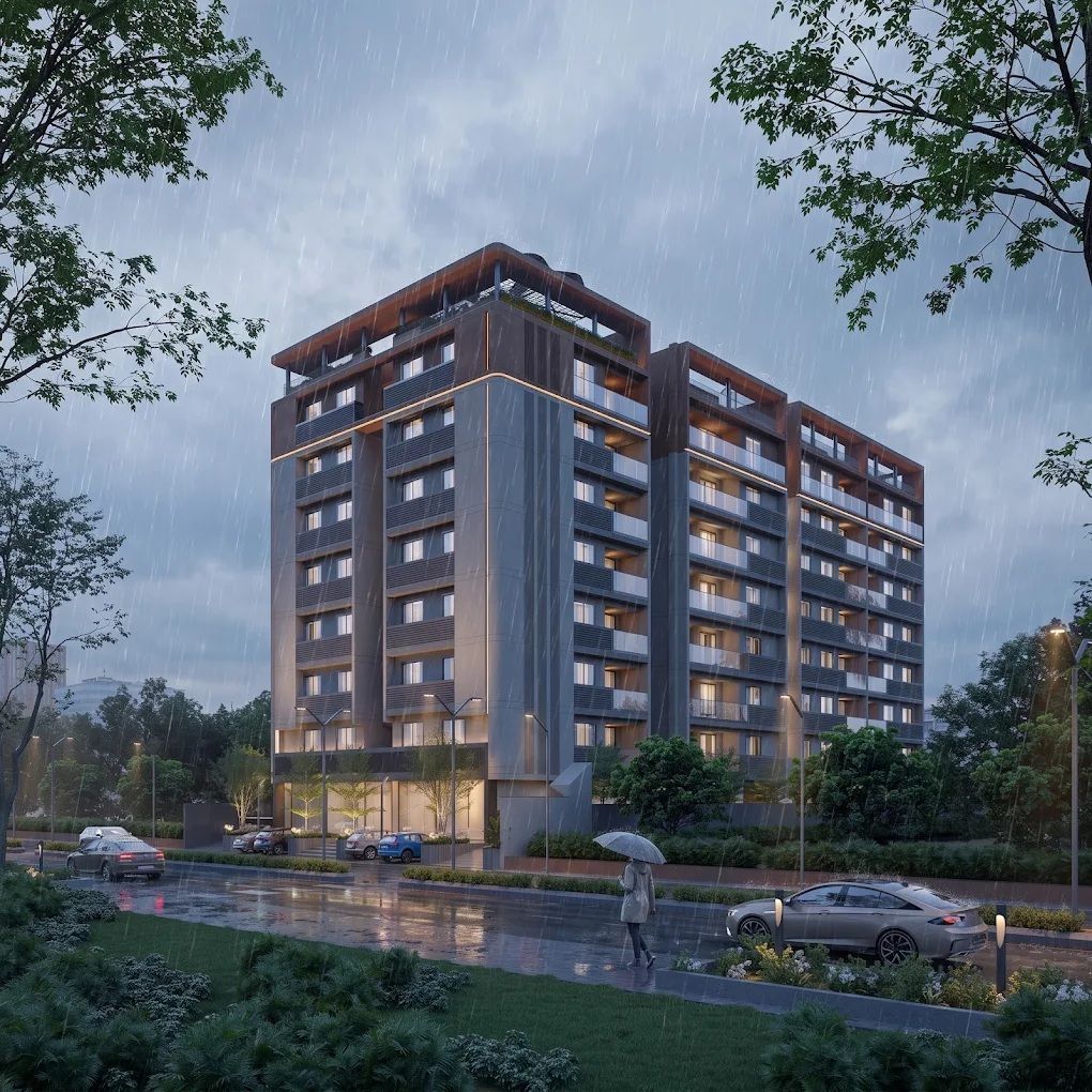 Sadhna Skywalk 56, Tragad, Ahmedabad