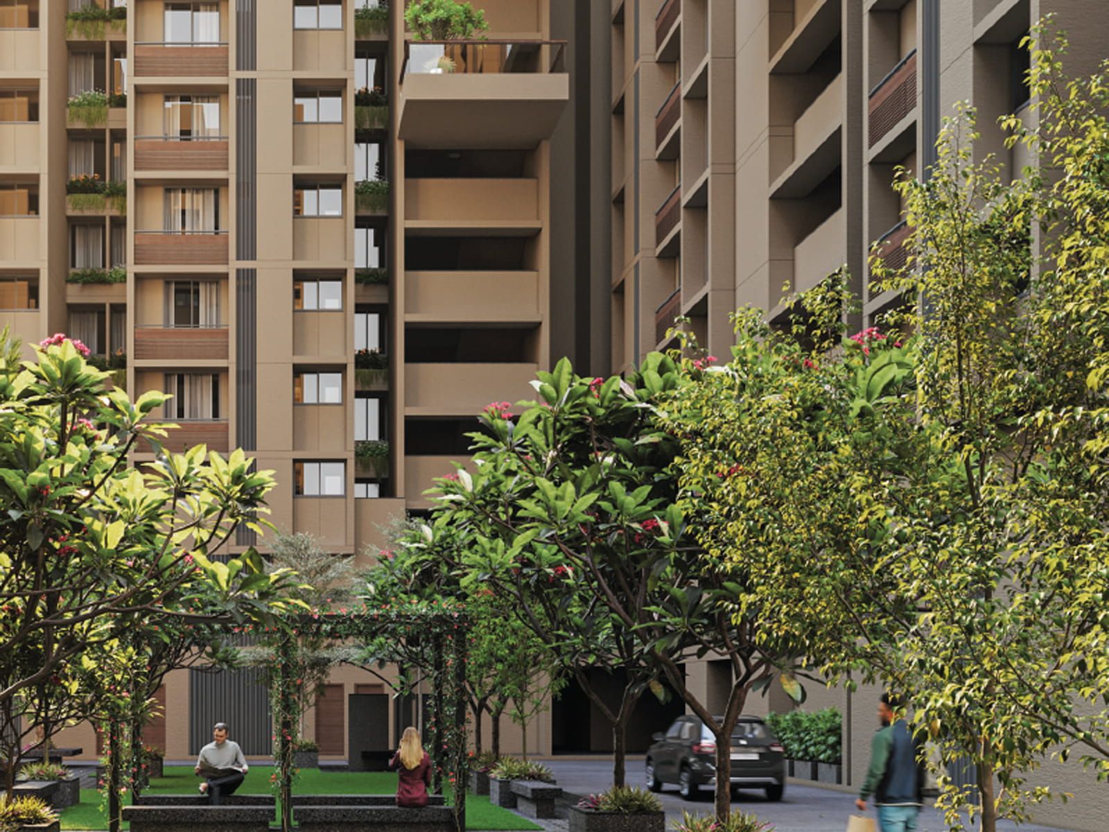 Zaveri Palash Homes, Shantipura Circle