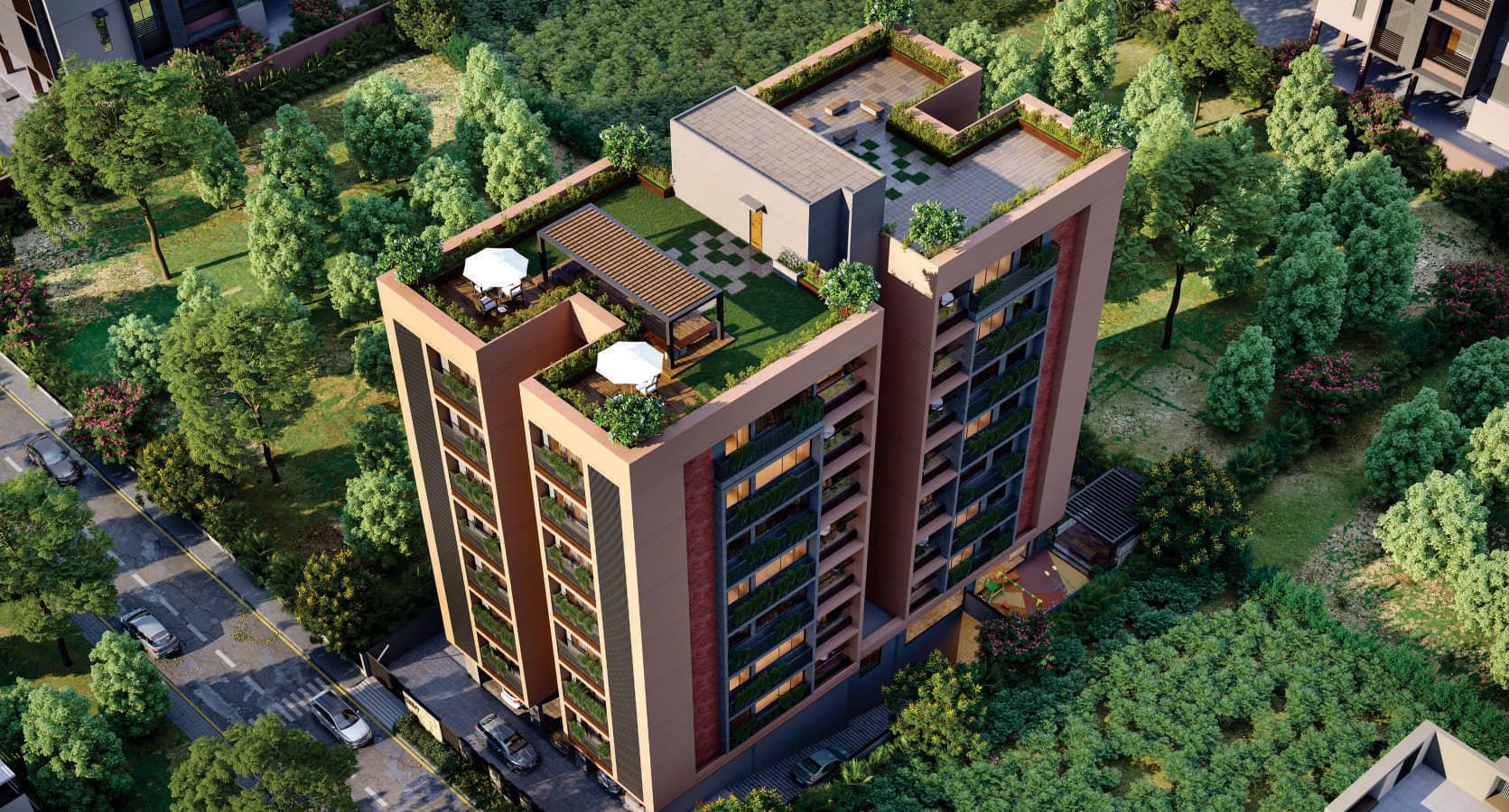 Kalpvruksh 28 Ivy, Tragad, Ahmedabad