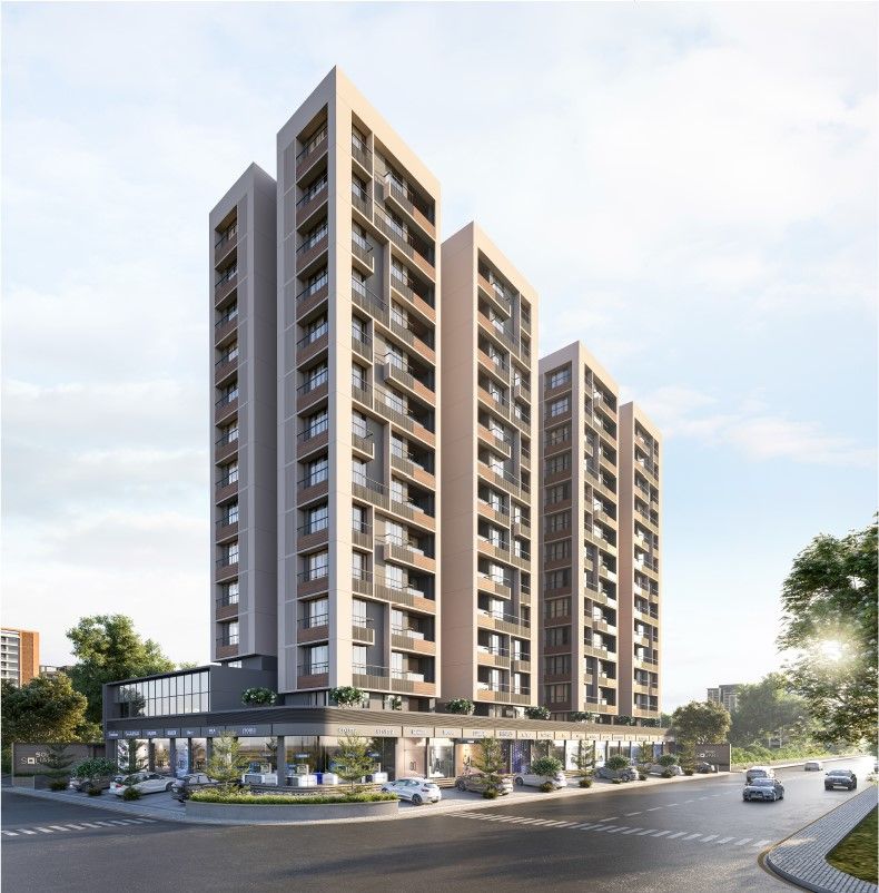 Adidev Solo Square, Akhbar Nagar, Ahmedabad