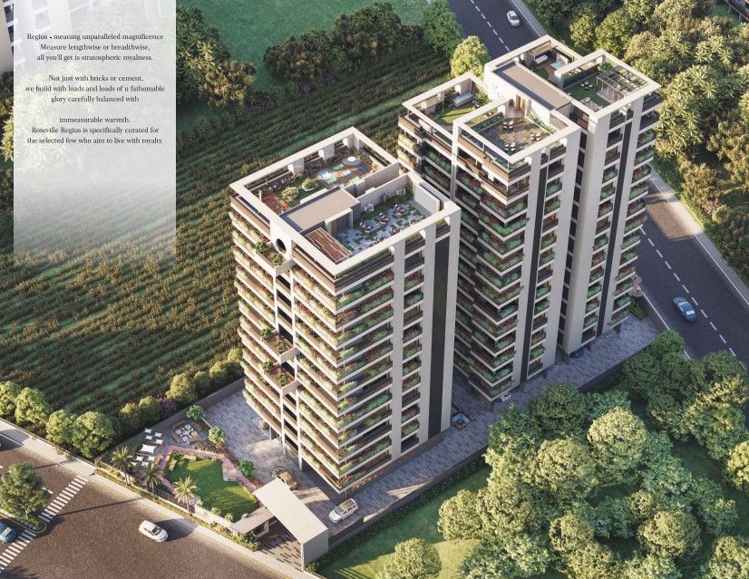 Royal Rosevill Regius, Sargasan, Gandhinagar