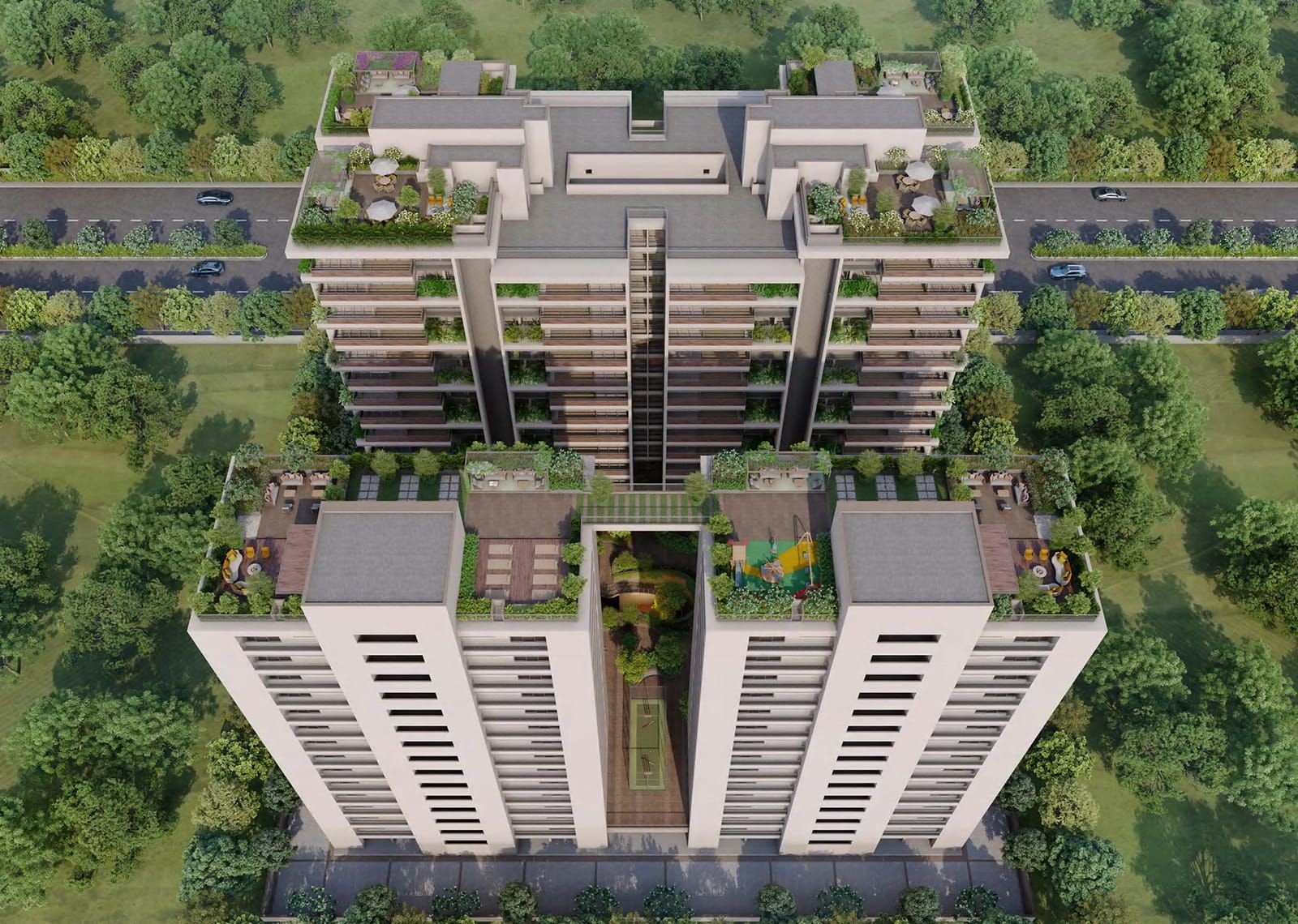 Megh Malhar INDIGO, Sargasan, Gandhinagar