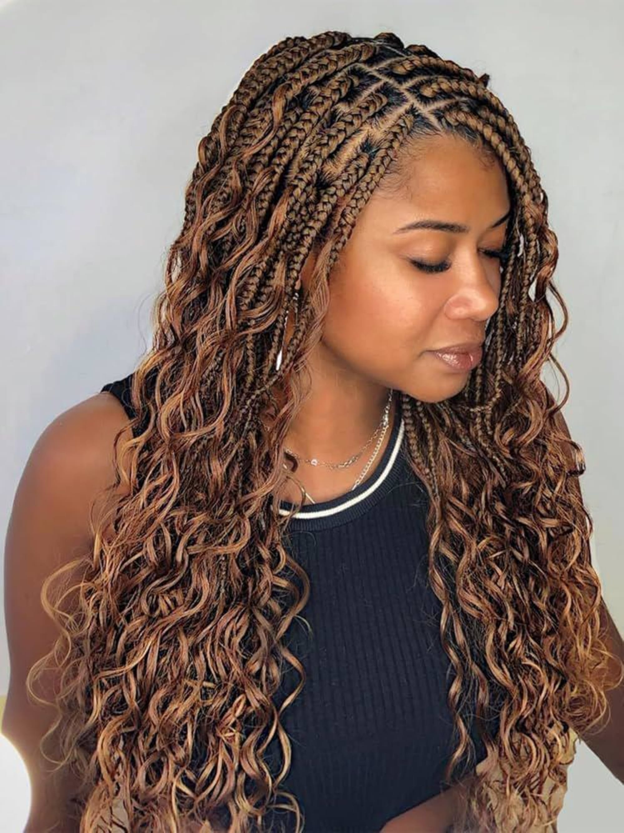 Goddess Braids by Mariama African hair braiding in Houston, TX