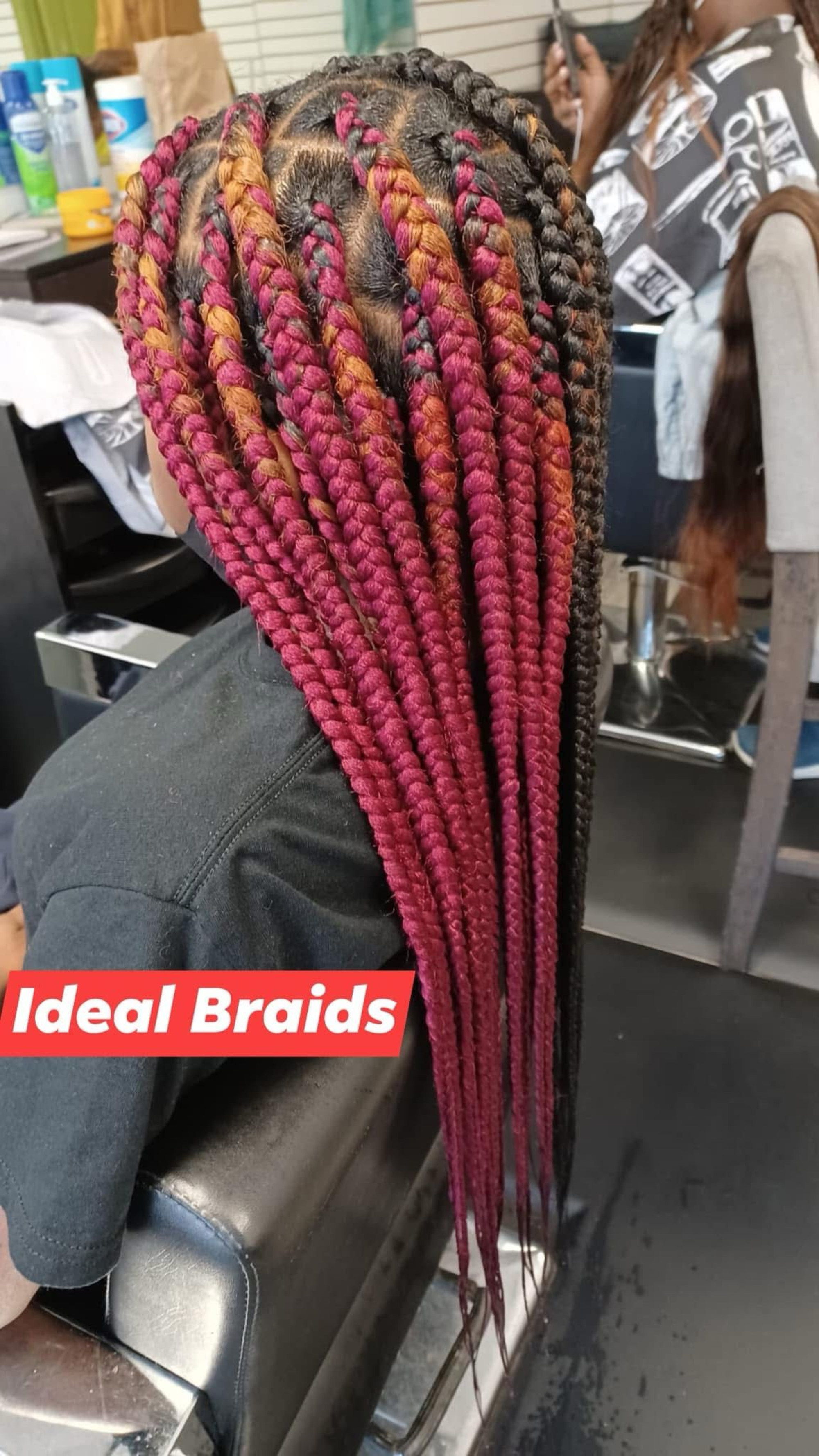 Knotless Braids by Ideal African Hair Braiding in Houston, TX