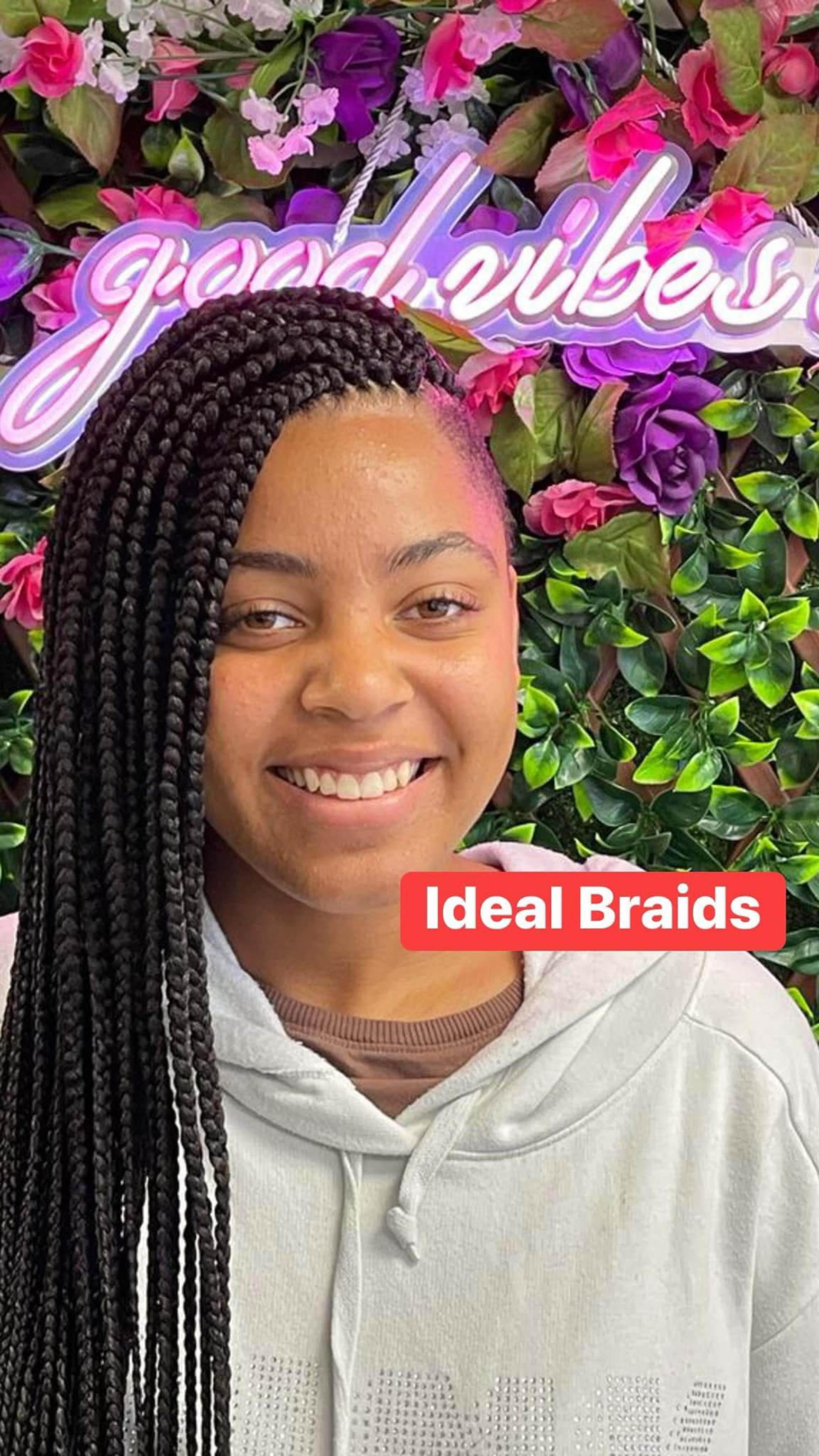 Knotless Braids by Ideal African Hair Braiding in Houston, TX