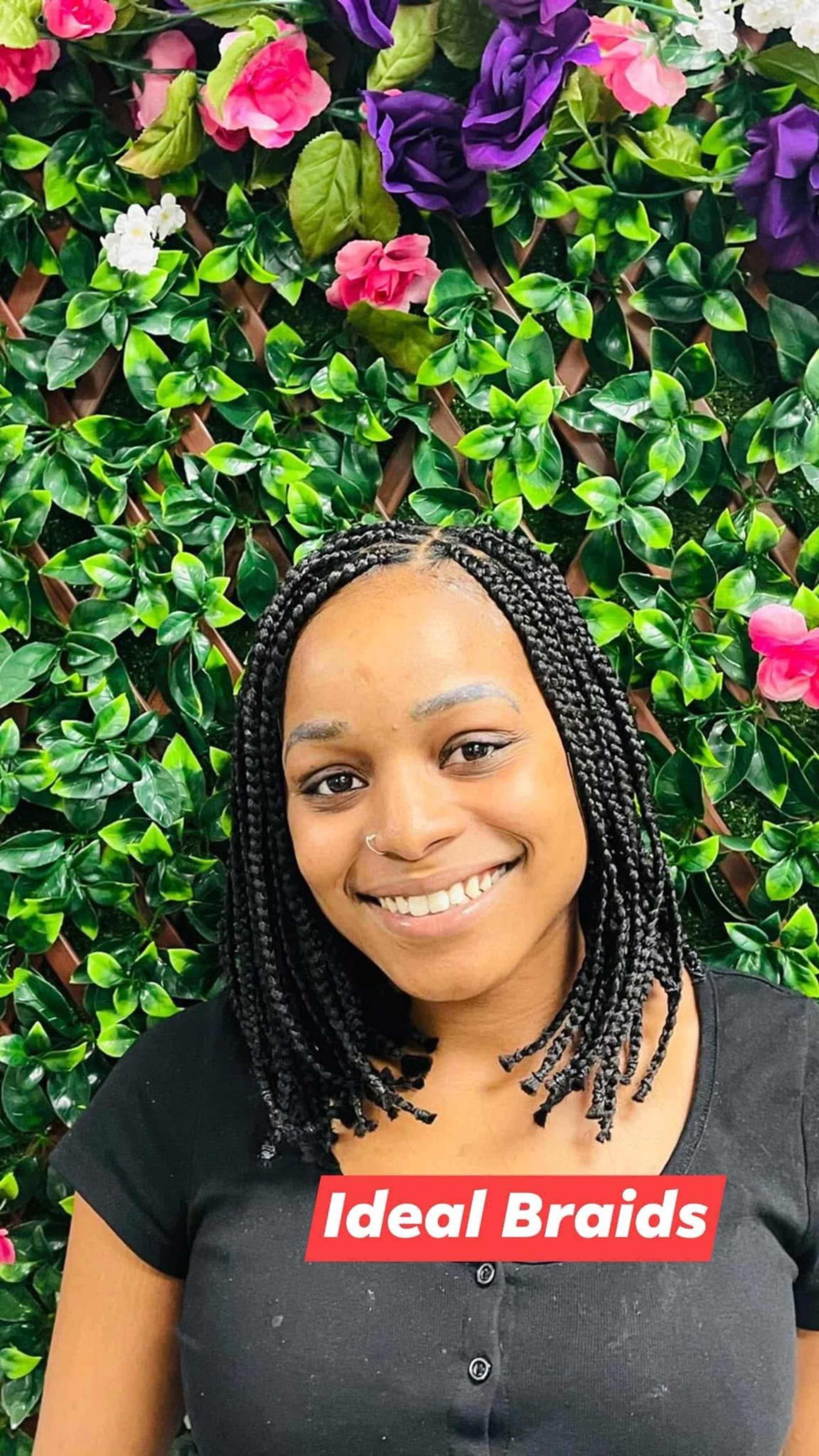 Knotless Braids by Ideal African Hair Braiding in Houston, TX