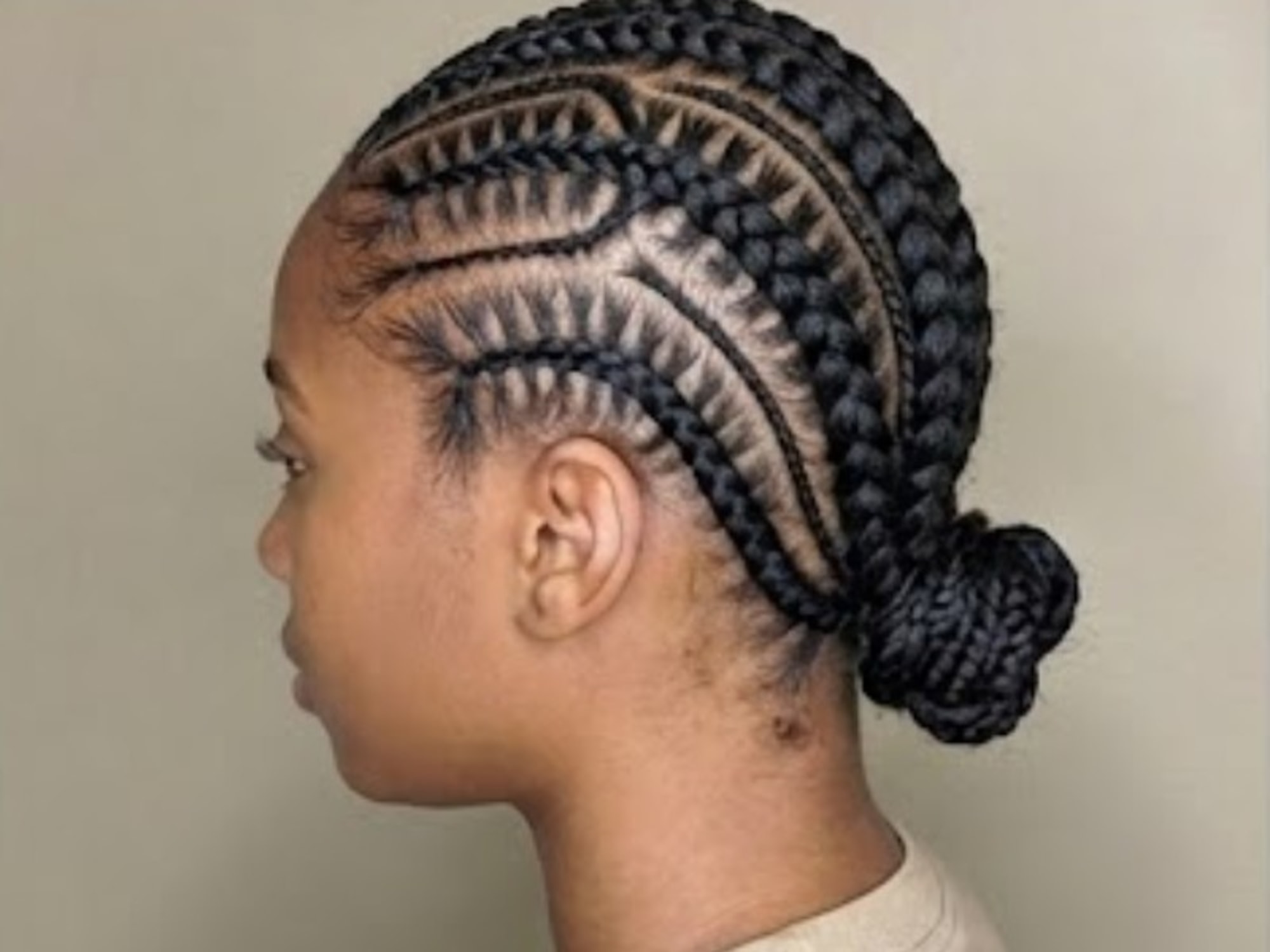 Feed-In Braids by Korah's Braiding Salon in Haltom City, TX